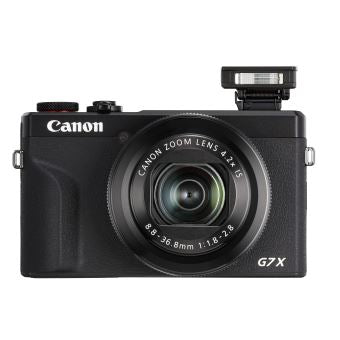 Canon PowerShot G7 X Mark III Digital Camera (Black) | 20.1MP, 4K Video, Vlogging, Wi-Fi, Bluetooth – Compact Point & Shoot