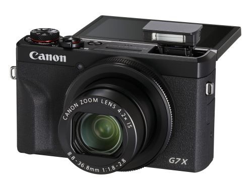 Canon PowerShot G7 X Mark III Digital Camera (Black) | 20.1MP, 4K Video, Vlogging, Wi-Fi, Bluetooth – Compact Point & Shoot