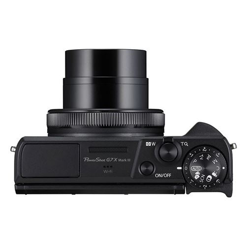 Canon PowerShot G7 X Mark III Digital Camera (Black) | 20.1MP, 4K Video, Vlogging, Wi-Fi, Bluetooth – Compact Point & Shoot
